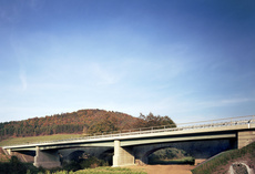 B89 / B19, Brückenbauwerke Untermaßfeld und Südspange Meiningen