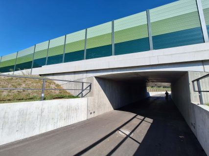 Eisenbahnbrücke Mauerweg Berlin